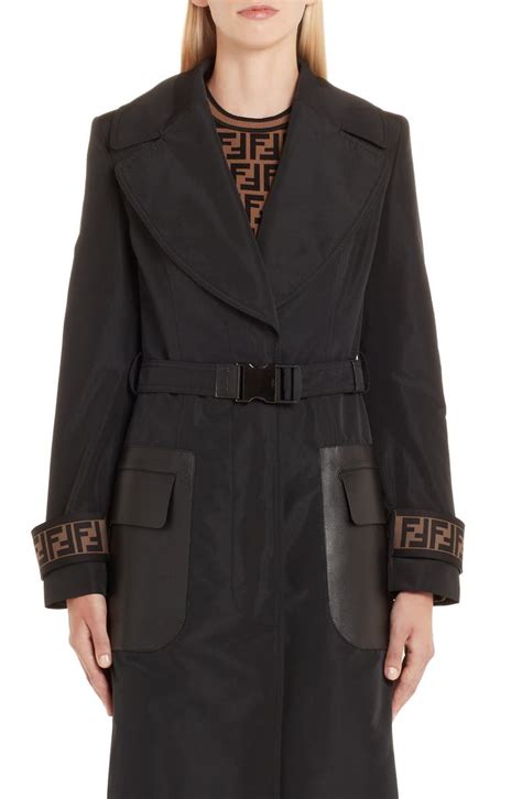 fendi raincoat|fendi trench raincoat.